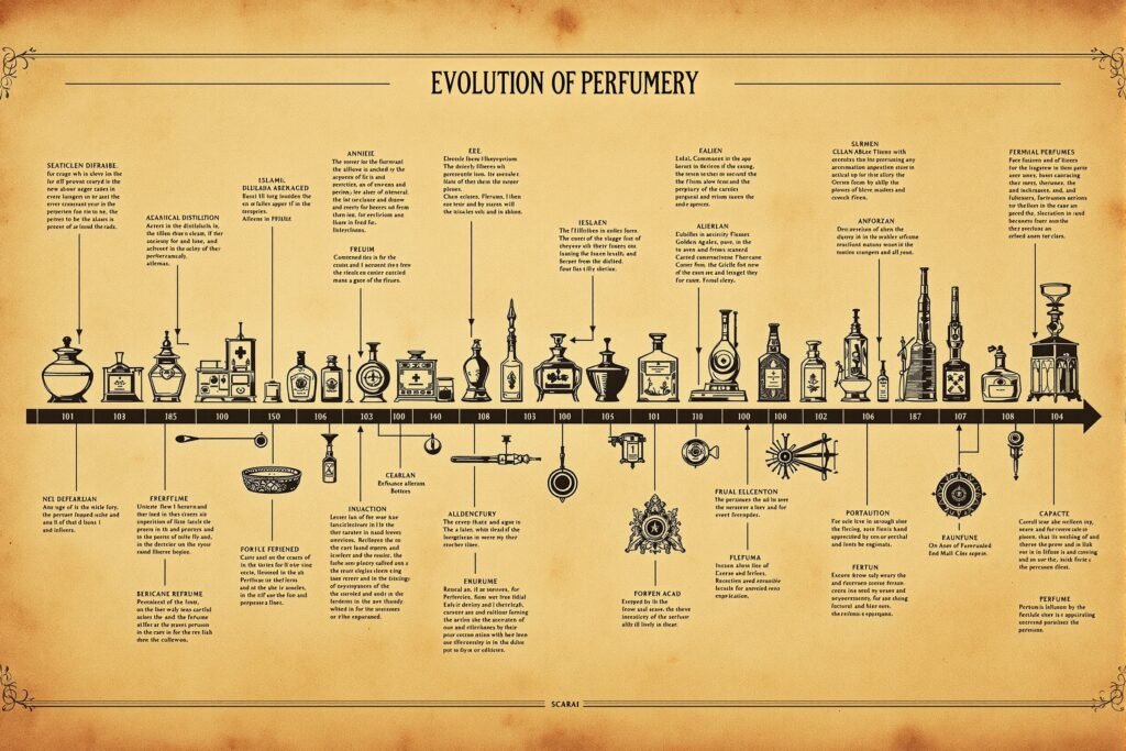 Historical Development of Attar and Perfume