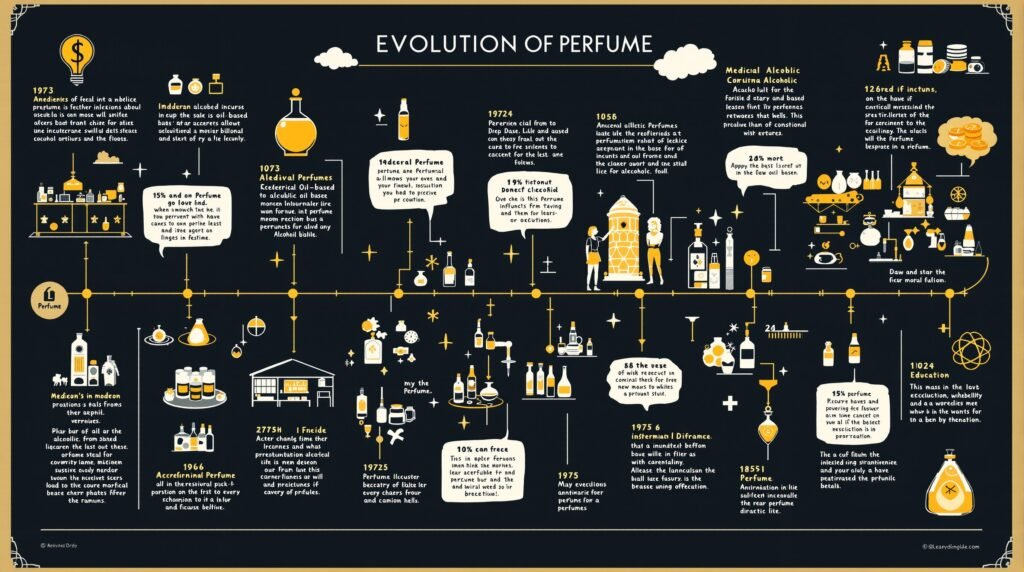 Timeline – Alcohol in Perfumery History