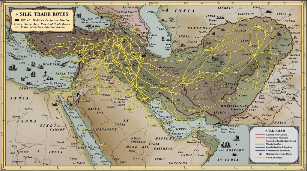 Trade Routes and the Spread of Attar in the Muslim World