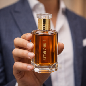 A person holding ahsan Unisex Adult Original Attar Full Jasmine