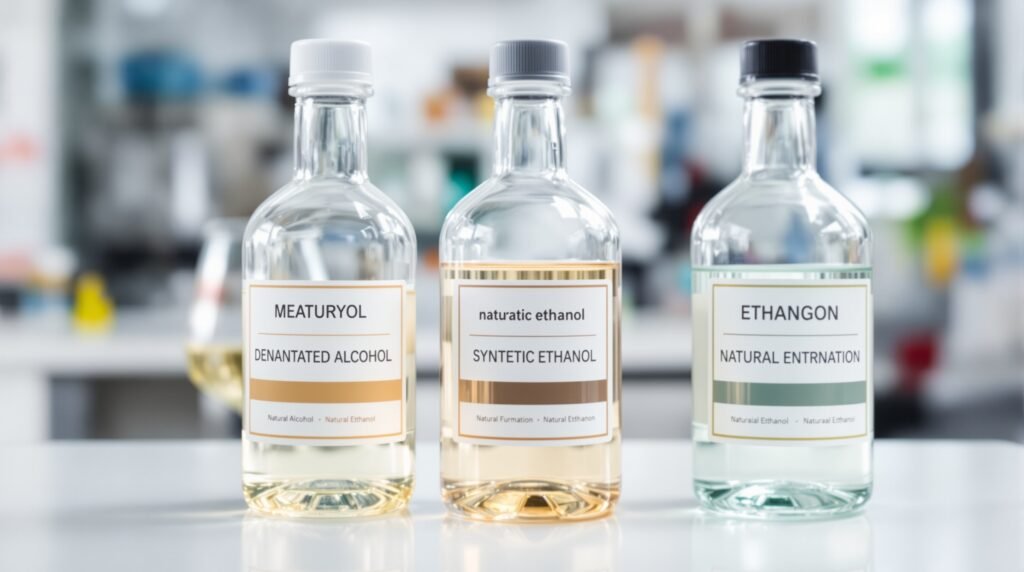 Types of alcohol used in modern fragnances